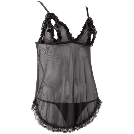 Cottelli Open Babydoll and String Back - and - Fast Shipping - Sale United Kingdom Stoke-on-trent