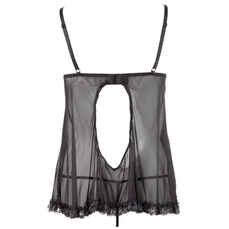 Cottelli Open Babydoll and String Back - and - Fast Shipping - Sale United Kingdom Stoke-on-trent