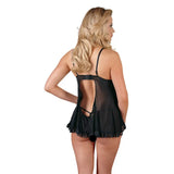 Cottelli Open Babydoll and String Back - and - Fast Shipping - Sale United Kingdom Stoke-on-trent