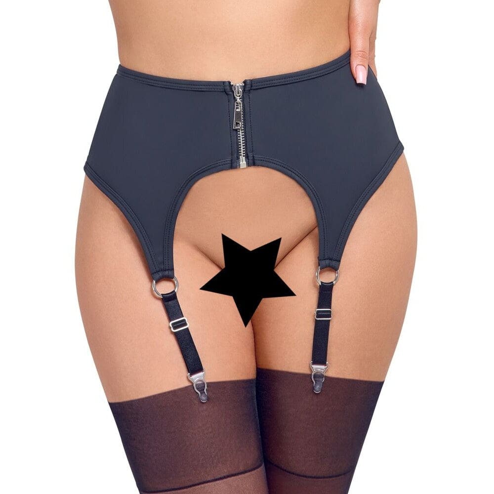 Cottelli Zip Suspender Belt - Sale