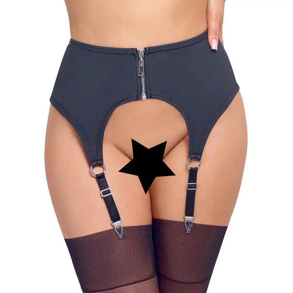 Cottelli Zip Suspender Belt - Fast Shipping - Sale United Kingdom Stoke-on-trent