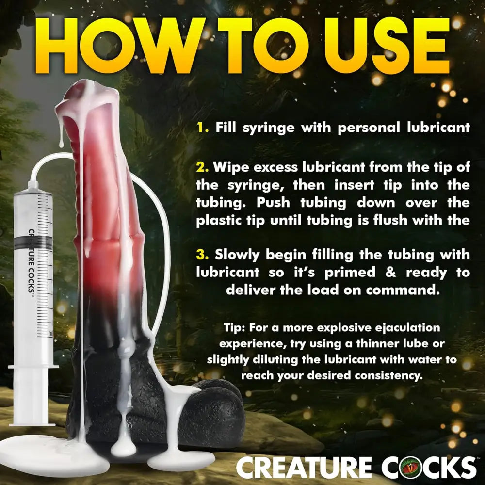 Creature Cocks Centaur Explosion Squirting Silicone Dildo - Save 25% - Fantasy – - Dildos United Kingdom Stoke-on-trent