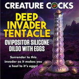 Creature Cocks Deep Invader Tentacle Ovipositor Silicone Dildo with Eggs - Save 30% - United Kingdom Stoke-on-trent