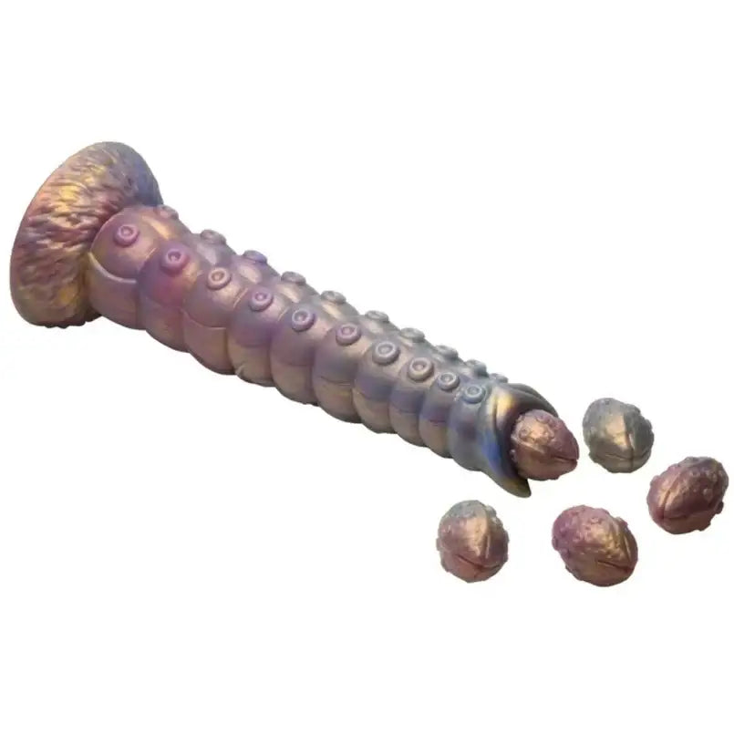 Creature Cocks Deep Invader Tentacle Ovipositor Silicone Dildo with Eggs - Save 30% - United Kingdom Stoke-on-trent
