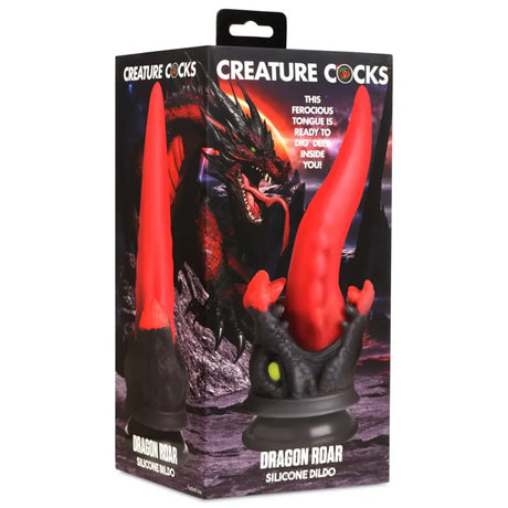 Creature Cocks Dragon Roar Silicone Dildo - Save 10% - Fast Shipping - United Kingdom Stoke-on-trent