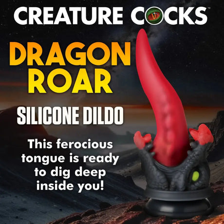 Creature Cocks Dragon Roar Silicone Dildo - Save 10% - Fast Shipping - United Kingdom Stoke-on-trent