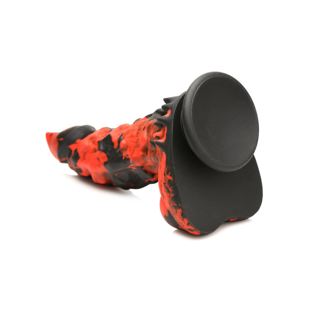 Creature Cocks Fire Demon Monster Silicone Dildo