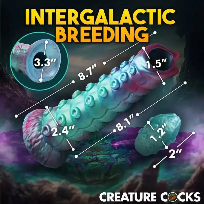 Creature Cocks Galactic Breeder Ovipositor Silicone Dildo - Save 15% - United Kingdom Stoke-on-trent
