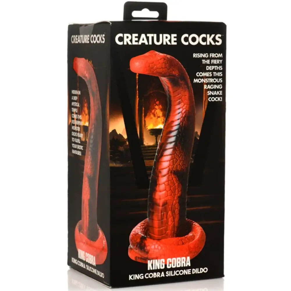 Creature Cocks King Cobra Silicone Dildo 8.5 - Save 25% - Fast Shipping - United Kingdom Stoke-on-trent
