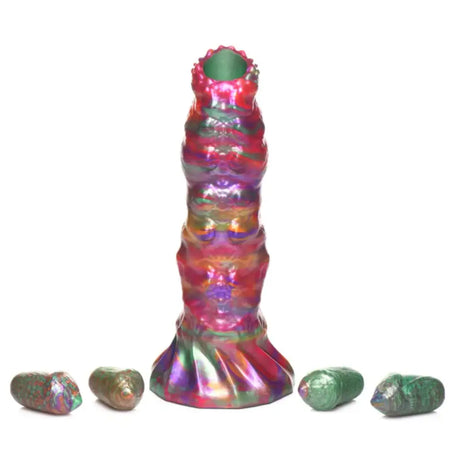 Creature Cocks Larva Silicone Ovipositor Dildo W/ Eggs - Save 25% - W/ - Fast Shipping - United Kingdom Stoke-on-trent