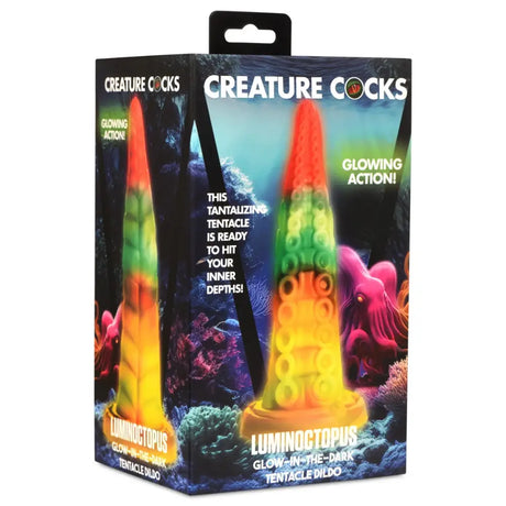 Creature Cocks Luminoctopus Glow-in-the-dark Tentacle Dildo - Glow-in-the-dark - Fast - New Products United Kingdom Stoke-on-trent