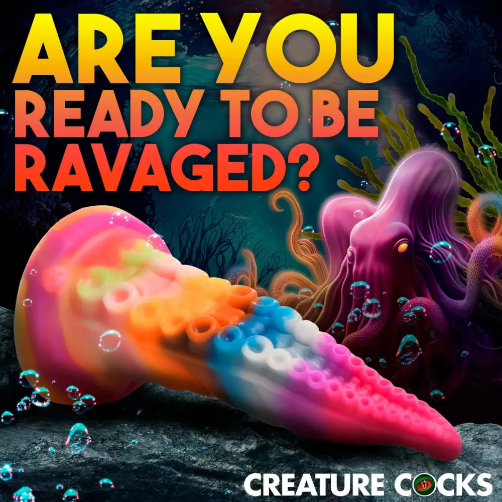 Creature Cocks Luminoctopus Glow-in-the-dark Tentacle Dildo - Glow-in-the-dark - Fast - New Products United Kingdom Stoke-on-trent