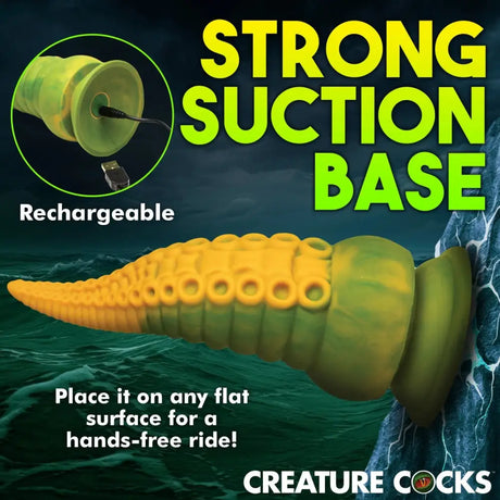 Creature Cocks Monstropus 2.0 Vibrating Tentacle Silicone Dildo - Save 15% - United Kingdom Stoke-on-trent