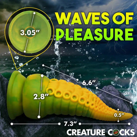 Creature Cocks Monstropus 2.0 Vibrating Tentacle Silicone Dildo - Save 15% - United Kingdom Stoke-on-trent