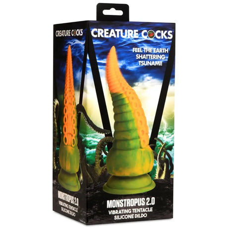 Creature Cocks Monstropus 2.0 Vibrating Tentacle Silicone Dildo - Save 15% - United Kingdom Stoke-on-trent