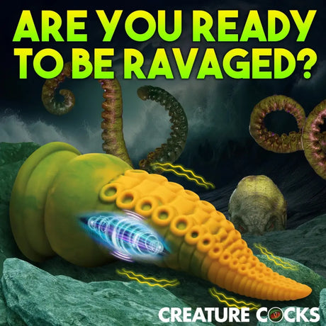 Creature Cocks Monstropus 2.0 Vibrating Tentacle Silicone Dildo - Save 15% - United Kingdom Stoke-on-trent