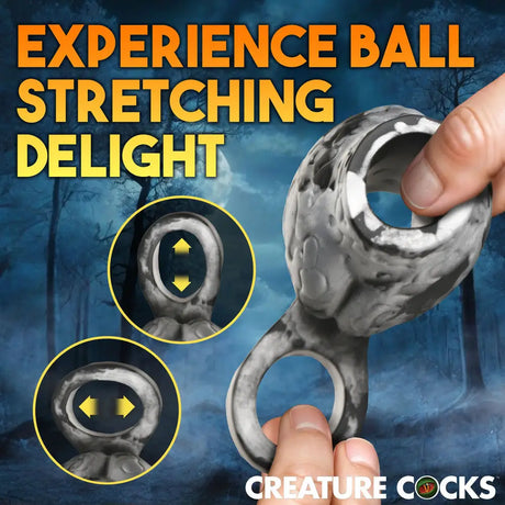 Creature Cocks Night Prowler Ball Stretcher - Save 25% - Fast Shipping - Sale United Kingdom Stoke-on-trent