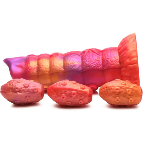 Creature Cocks Nymphoid Ovipositor Silicone Dildo with Eggs – Fantasy Sex Toy - Save 20% - Uk - Dildos United Kingdom Stoke-on-trent