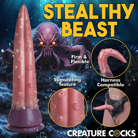 Creature Cocks Octoprobe Tentacle Silicone Dildo - Save 5% - Fast - United Kingdom Stoke-on-trent