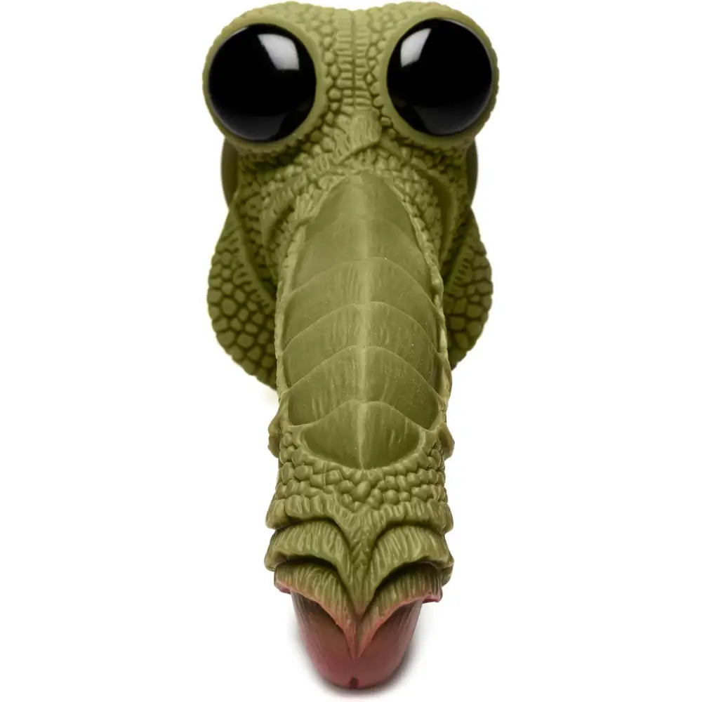 Creature Cocks Swamp Monster Scaly Silicone Dildo Green - Save 25% - 10% - Dildos United Kingdom Stoke-on-trent