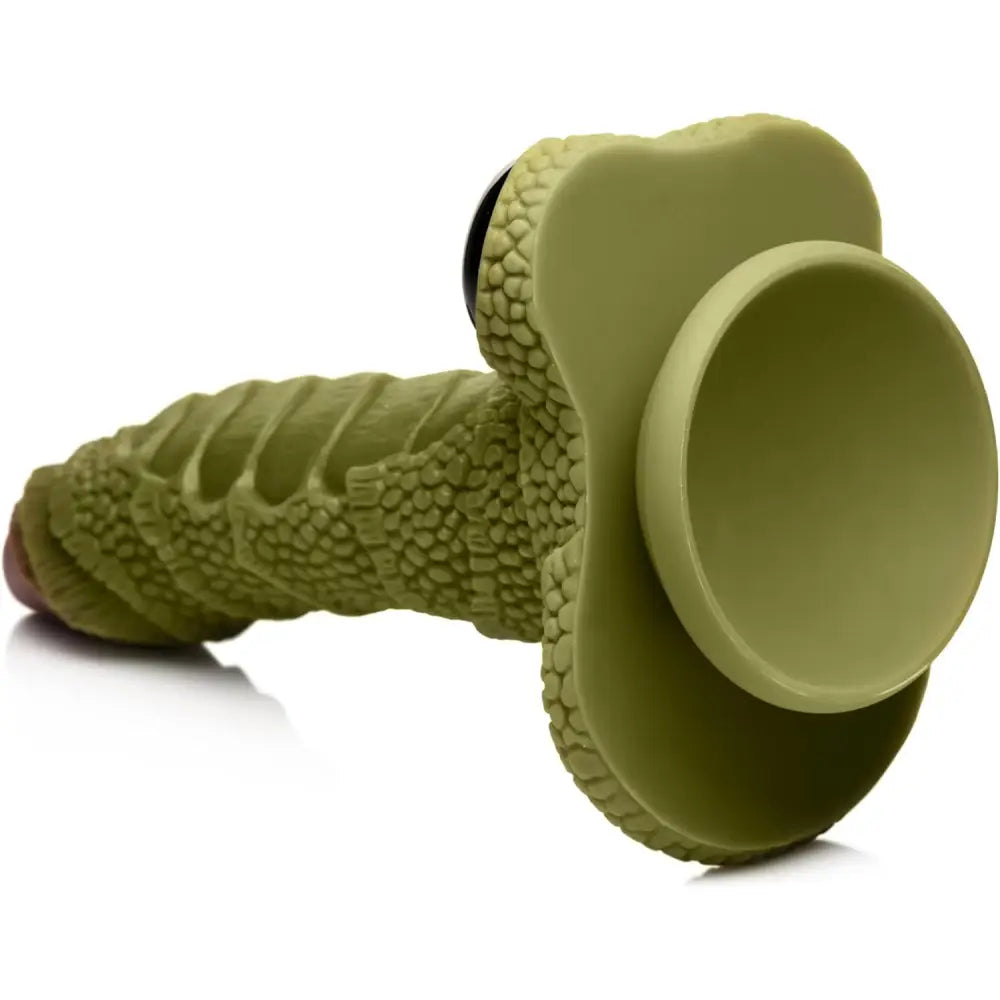 Creature Cocks Swamp Monster Scaly Silicone Dildo Green - Save 25% - 10% - Dildos United Kingdom Stoke-on-trent