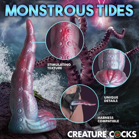 Creature Cocks Tentacle Cock Silicone Dildo - Save 15% - Fast Shipping - United Kingdom Stoke-on-trent