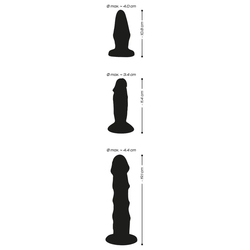 Crystal Clear Anal Training Set Pink - Save 25% - Fast Shipping - Dildo United Kingdom Stoke-on-trent