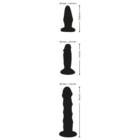 Crystal Clear Anal Training Set Pink - Save 25% - Fast Shipping - Dildo United Kingdom Stoke-on-trent