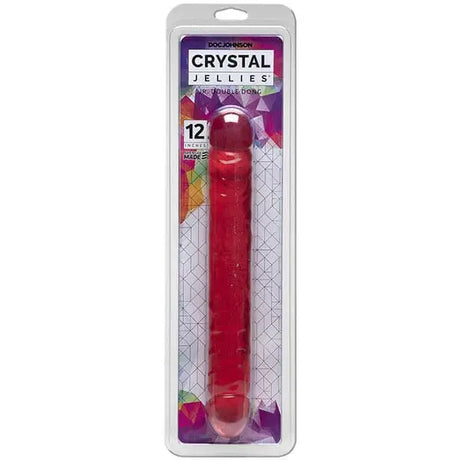 Crystal Jellies 12 Inch Double Dong - Save 25% - Fast Shipping - Dildo United Kingdom Stoke-on-trent