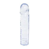 Crystal Jellies 8 Inch Dong Clear - Save 25% - Fast Shipping - Dildo United Kingdom Stoke-on-trent