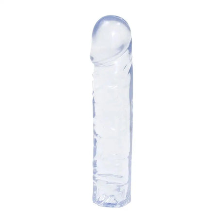 Crystal Jellies 8 Inch Dong Clear - Save 25% - Fast Shipping - Dildo United Kingdom Stoke-on-trent