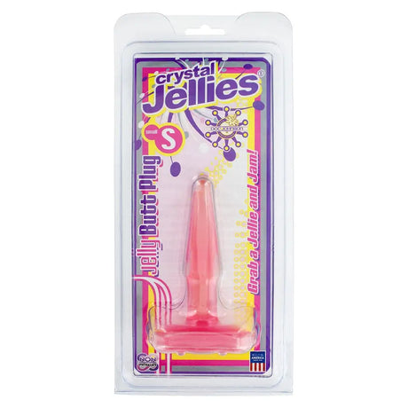Crystal Jellies Small Butt Plug Pink - Save 25% - Fast Shipping - Sale United Kingdom Stoke-on-trent