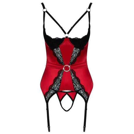 Cupless and Crotchless Basque - Fast Shipping - Sale United Kingdom Stoke-on-trent
