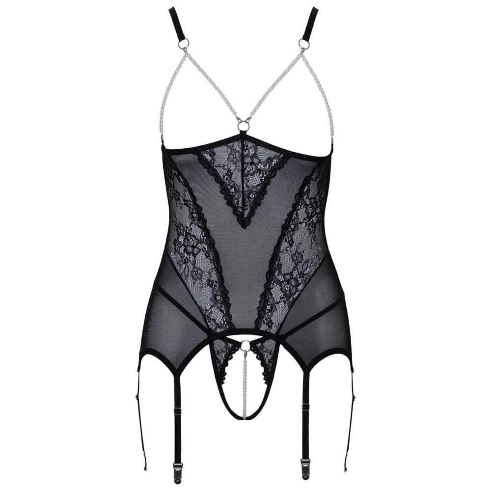 Basque Lace Basque Black Black