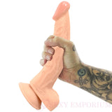Curved Expert 8 Inch Realistic Dildo Flesh - Dildos - Save 15% - Fast Shipping - United Kingdom Stoke-on-trent