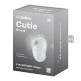 Satisfyer Cutie Ghost White Air Pulse Clitoral Sex Toy with Vibration - Save 30% - Stimulation - Vibrator United Kingdom Stoke-on-trent