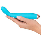 Cuties Silk Touch Rechargeable Mini Vibrator Blue - Save 30% - Sale