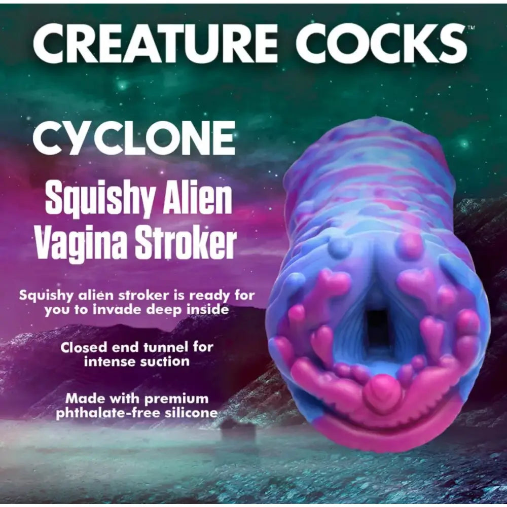 Cyclone - Squishy Silicone Alien Vagina Stroker - Save 15% - Fast - Sale United Kingdom Stoke-on-trent