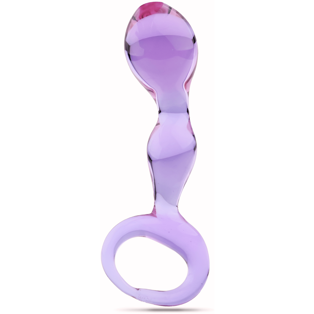 Dildo anal de 5.9 pulgadas de pasión púrpura