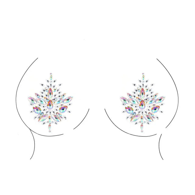 Dazzling Nipple Bling Sticker - Save 25% - Fast Shipping - Sale United Kingdom Stoke-on-trent