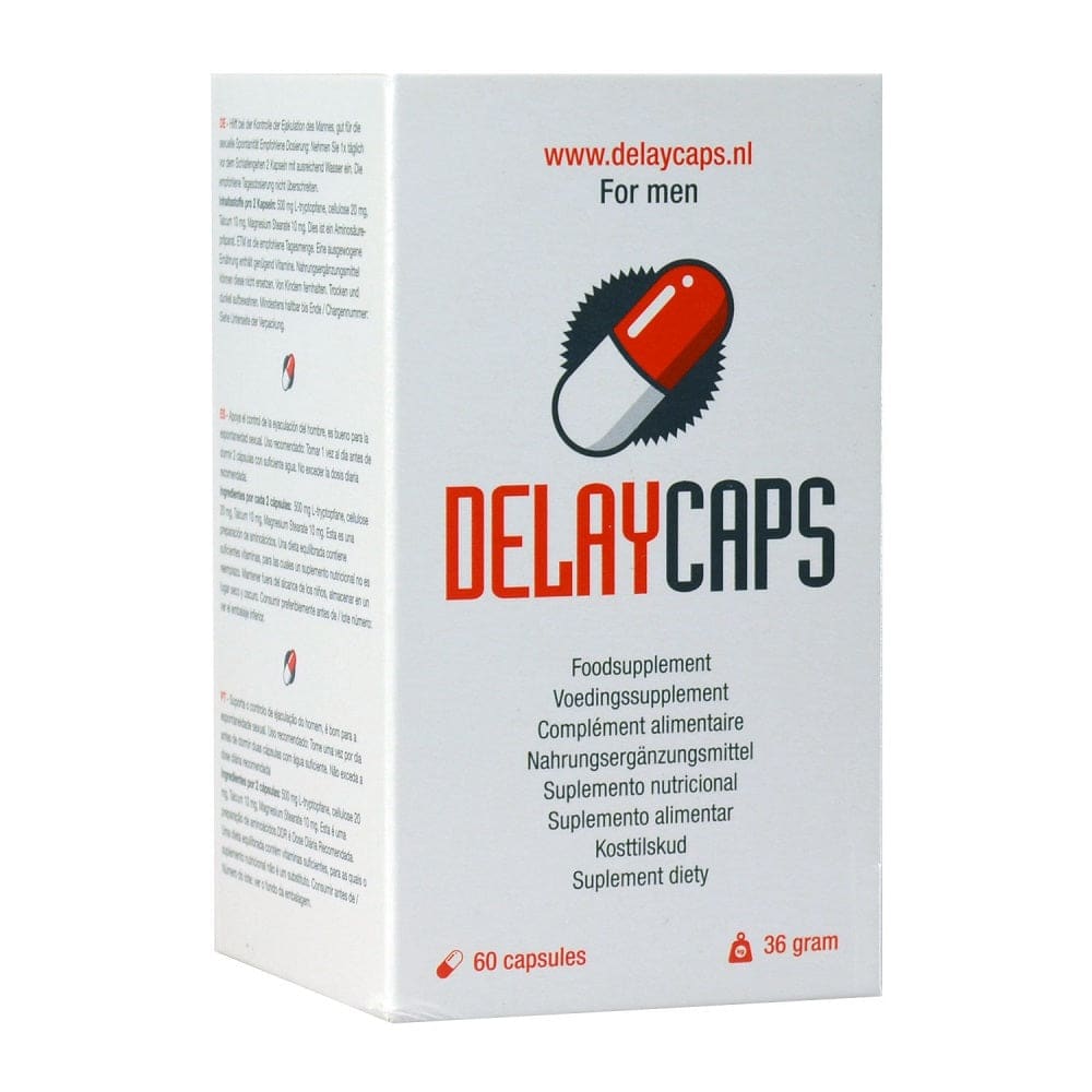 Delaycaps Performance Enhancement Pills (60 Pack) - Save 20% - Sale