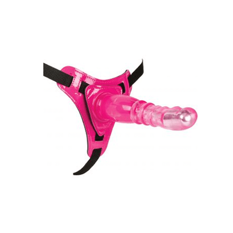 DelfiToys Multi-Speed Vibrator Strap-on Harness