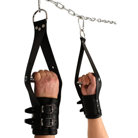 Deluxe Leather Suspension Handcuffs - Save 30% - Fast Shipping - Sale United Kingdom Stoke-on-trent