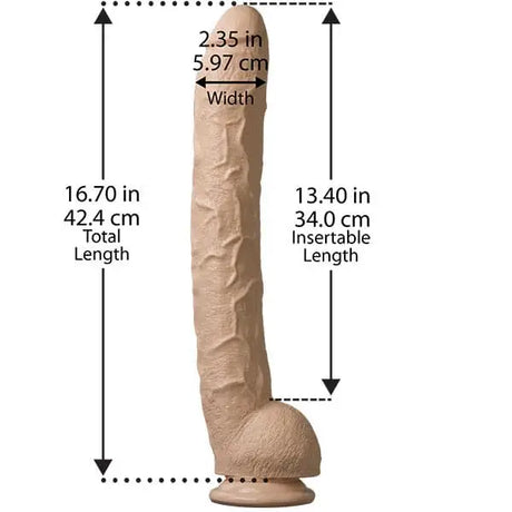 Dick Rambone Gigantic 15 Inch Dildo - Save 25% - Fast Shipping - United Kingdom Stoke-on-trent