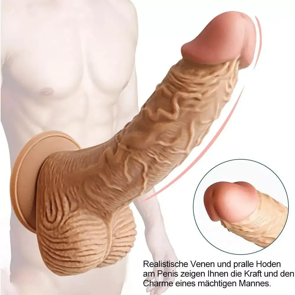 Dildo Sex Toy Suction Cup Realistic 5-6-7-8-9+ Inch Small/big/large/xl Real Feel - Original Sexy Emporium – our Exclusive Collection United