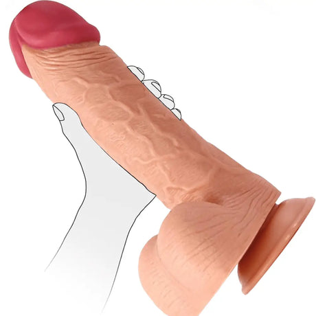 Dildo Sex Toy Suction Cup Realistic 5-6-7-8-9+ Inch Small/big/large/xl Real Feel - Original Sexy Emporium – our Exclusive Collection United