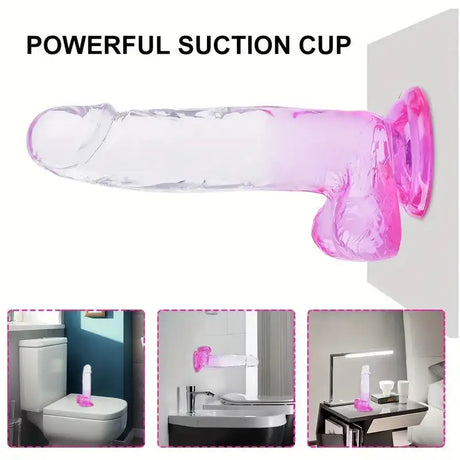 Dildo Sex Toy Suction Cup Realistic 6-7-8-9+ Inch Small/big/large/xl Real Feel - Small/big/large/xl - Original Sexy Emporium United Kingdom