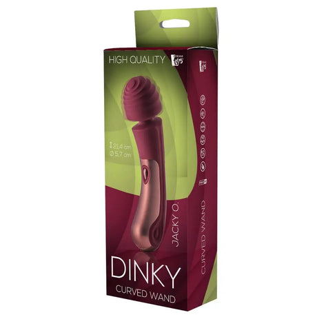 Dinky Jacky o Curved Wand - Save 25% - o - Fast Shipping - Vibrator United Kingdom Stoke-on-trent