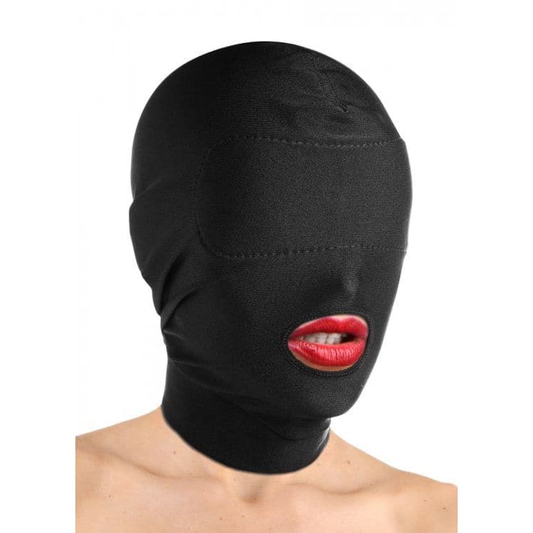 Disguise Open Mouth Hood with Padded Blindfold - Sex Toys - Save 20% - Sale