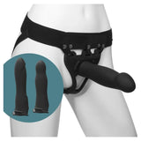 Doc Johnson Body Extensions Hollow Strap on 4 Piece Set Black - Save 30% - on - Fast - Sale United Kingdom Stoke-on-trent
